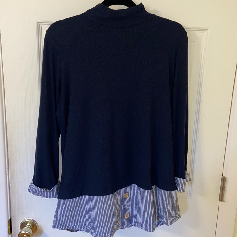 Navy Blue Long Sleeve